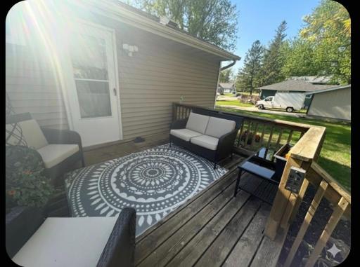 Deck in Summer