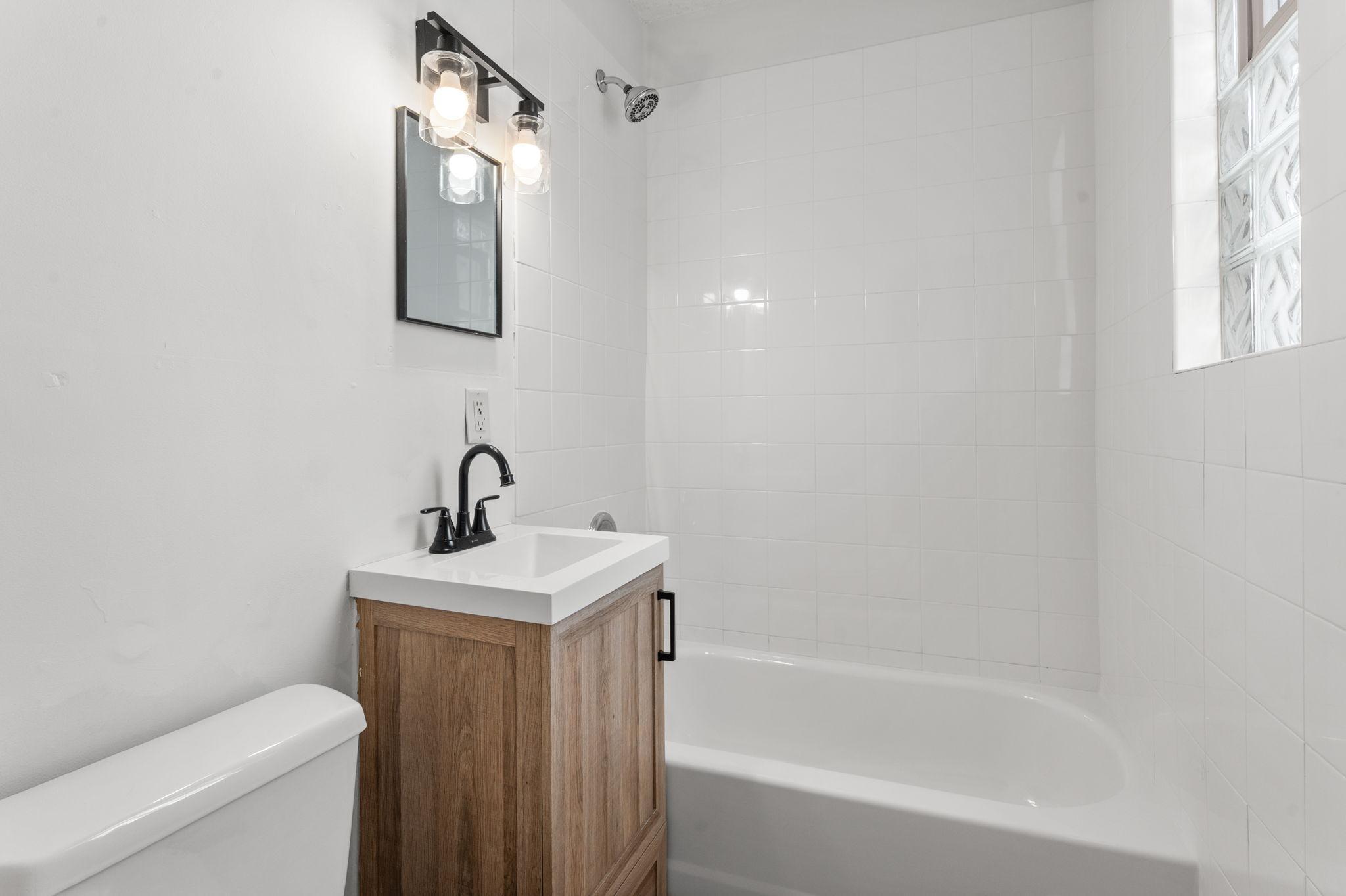 Updated bathroom