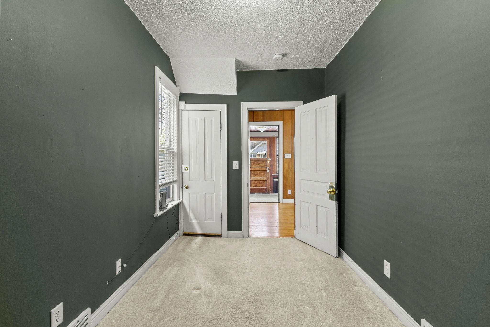Front unit main floor bedroom