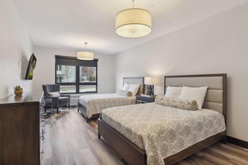 Meyer Place offers a guest suite for residents to reserve