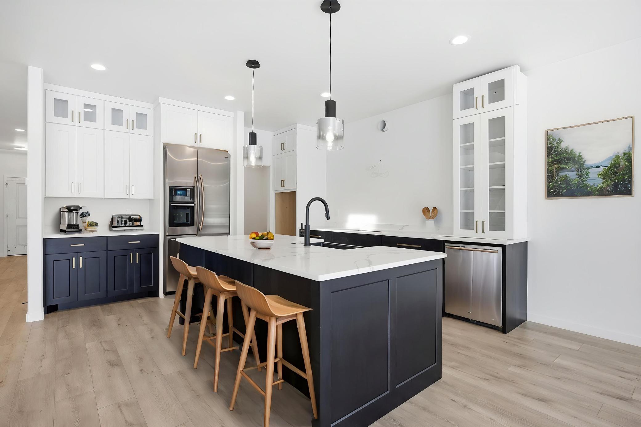 Virtually Staged Kitchen