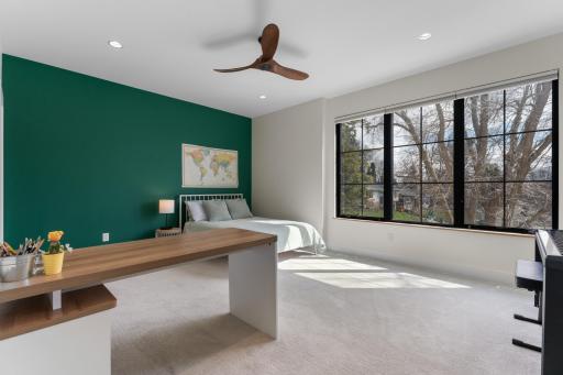 Junior en suite with walk in closet and private 3/4 bathroom