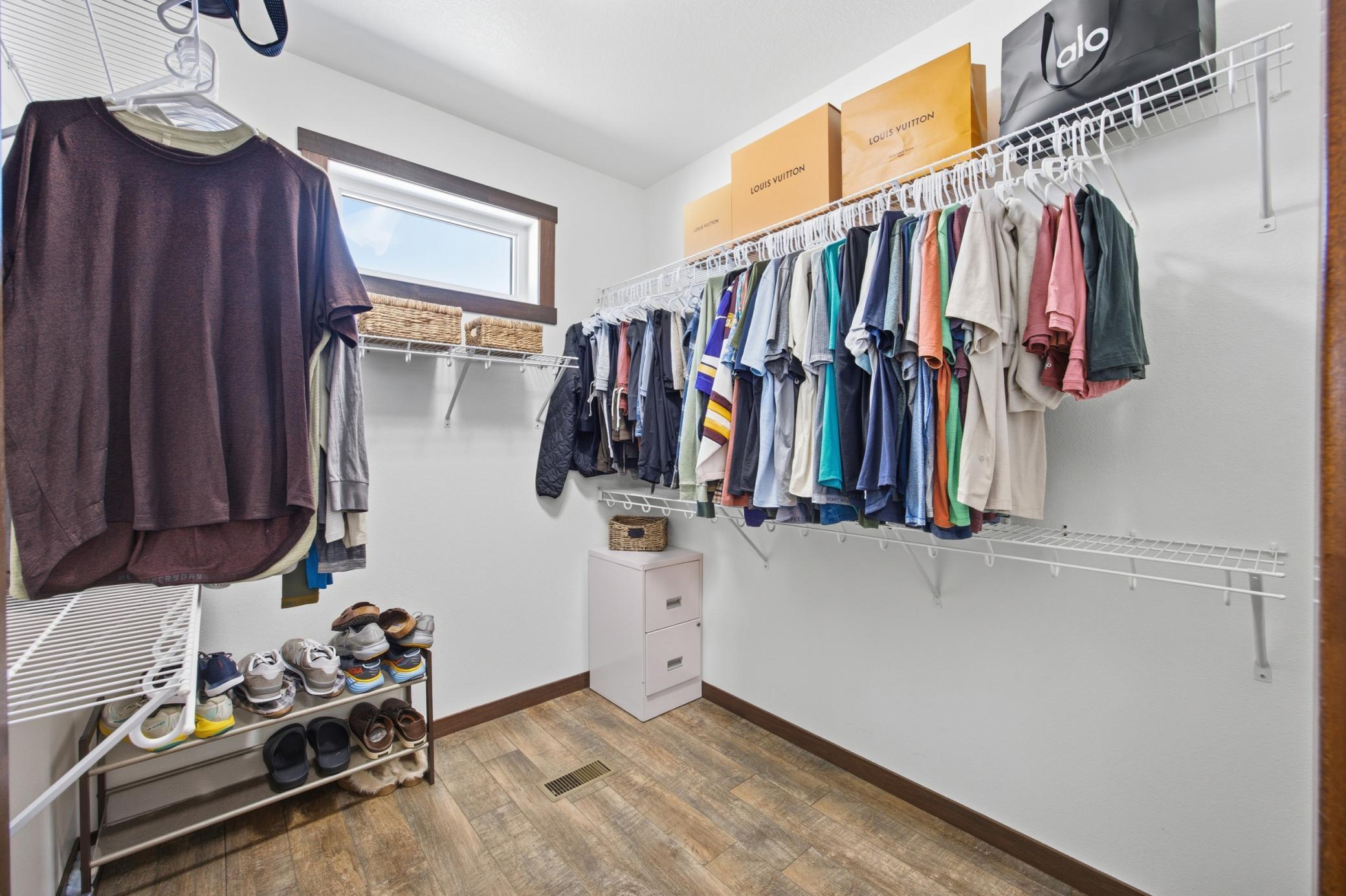 Primary Walk-In Closet