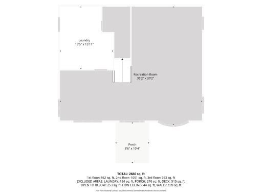 Floorplan Lower Level