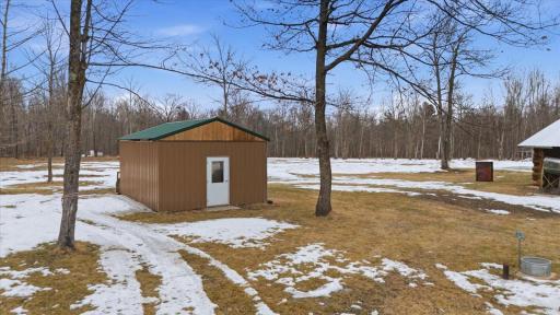 Shed-enclosed three sides