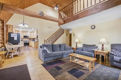 Main Level Living/Kitchen/Loft