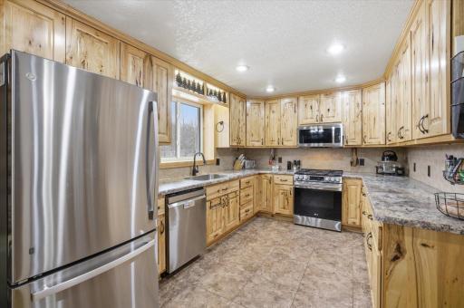 Randy Niewind made Hickory Cabinets