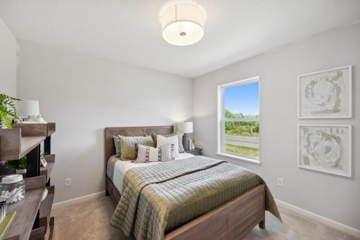 Bedroom - Picture of Model Home