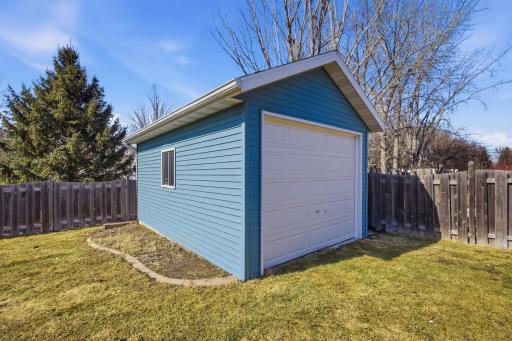 10 x 20 Shed with Concrete Floor and Full Roll Up Garage Door