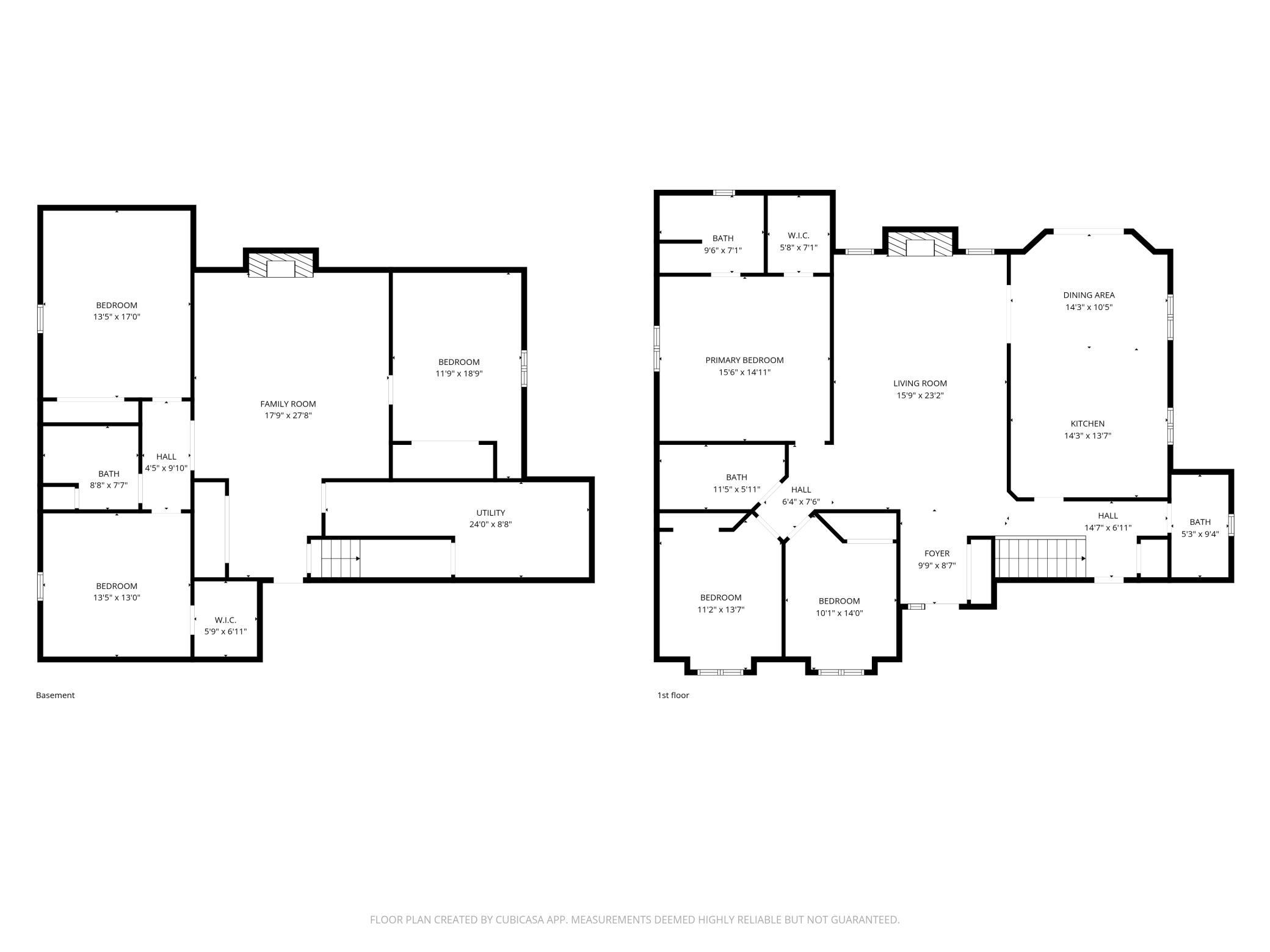 Both Floors - Floor Plan