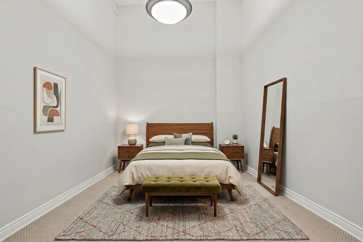 bedroom (virtually staged),