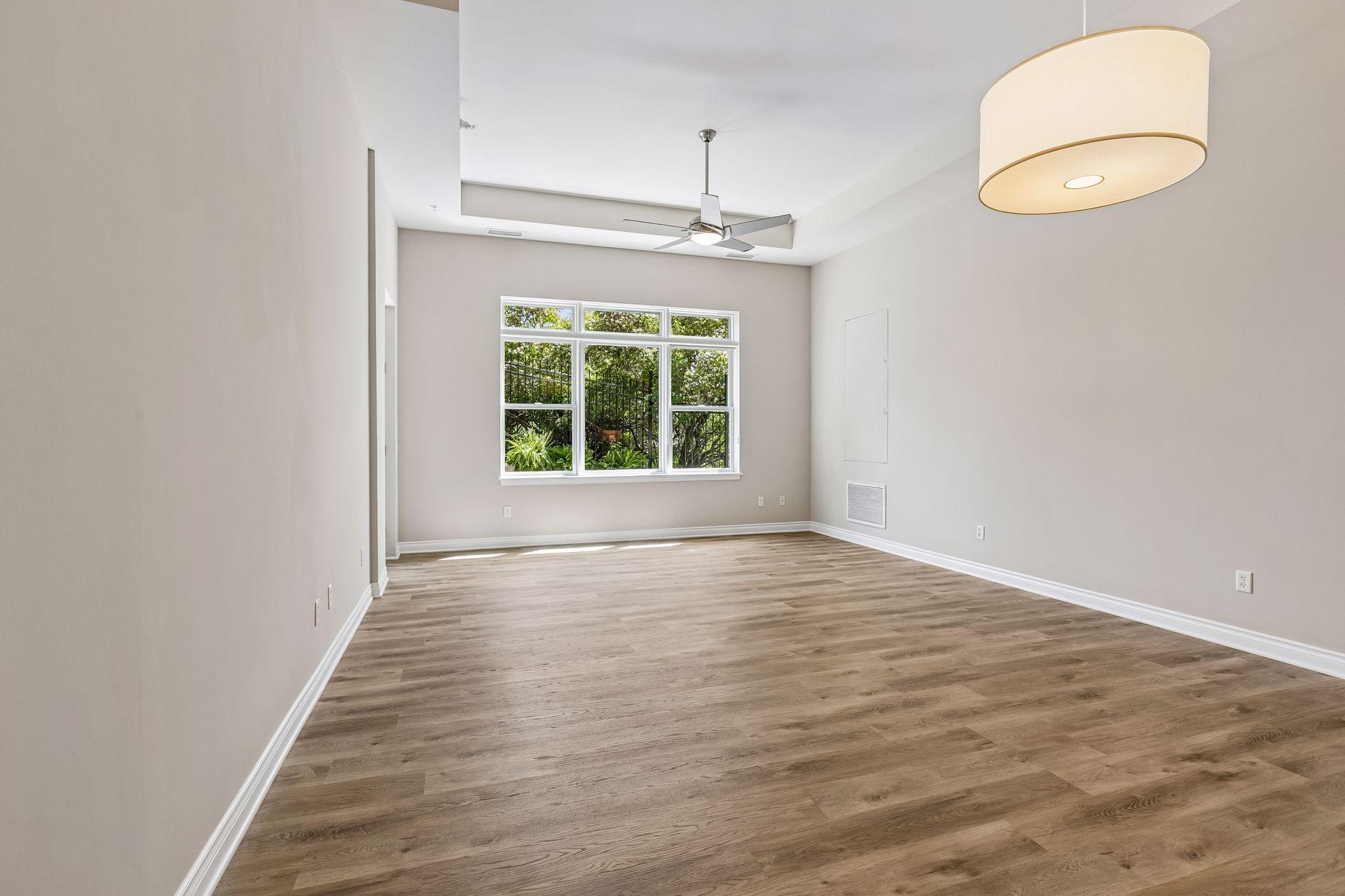 or create a space for living and more formal dining...