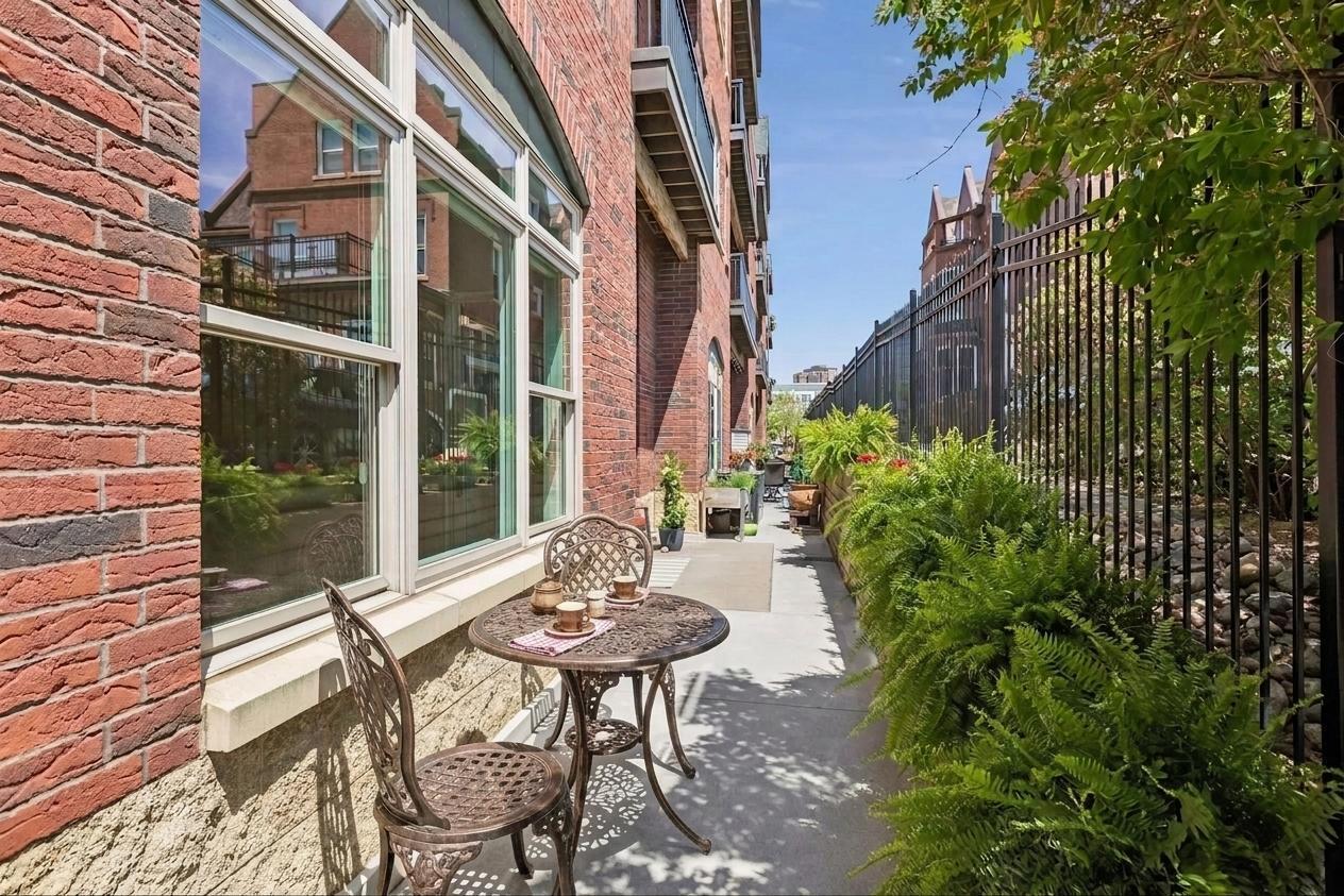 Make it your own... a bistro for morning coffee (virtually staged) or