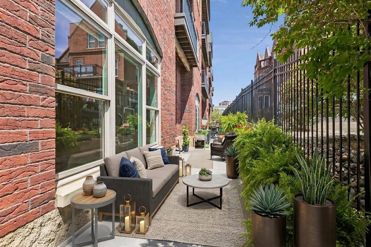 a full-on seasonal living space! (virtually staged)