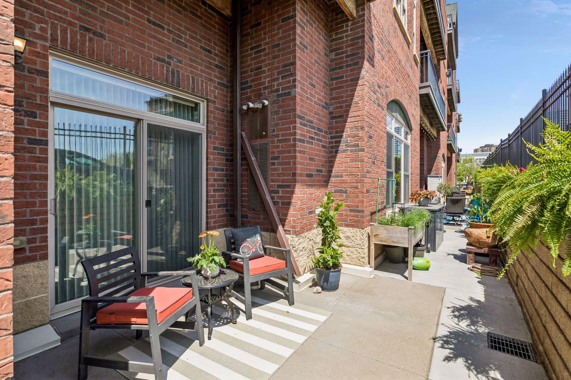 And it gets better... a nearly 300 sq ft patio - a rare find in the city!