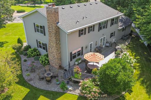 Enjoy Outdoor Living on the Expansive Deck