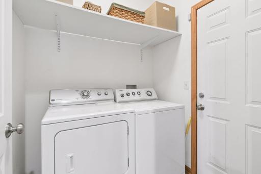Main level laundry