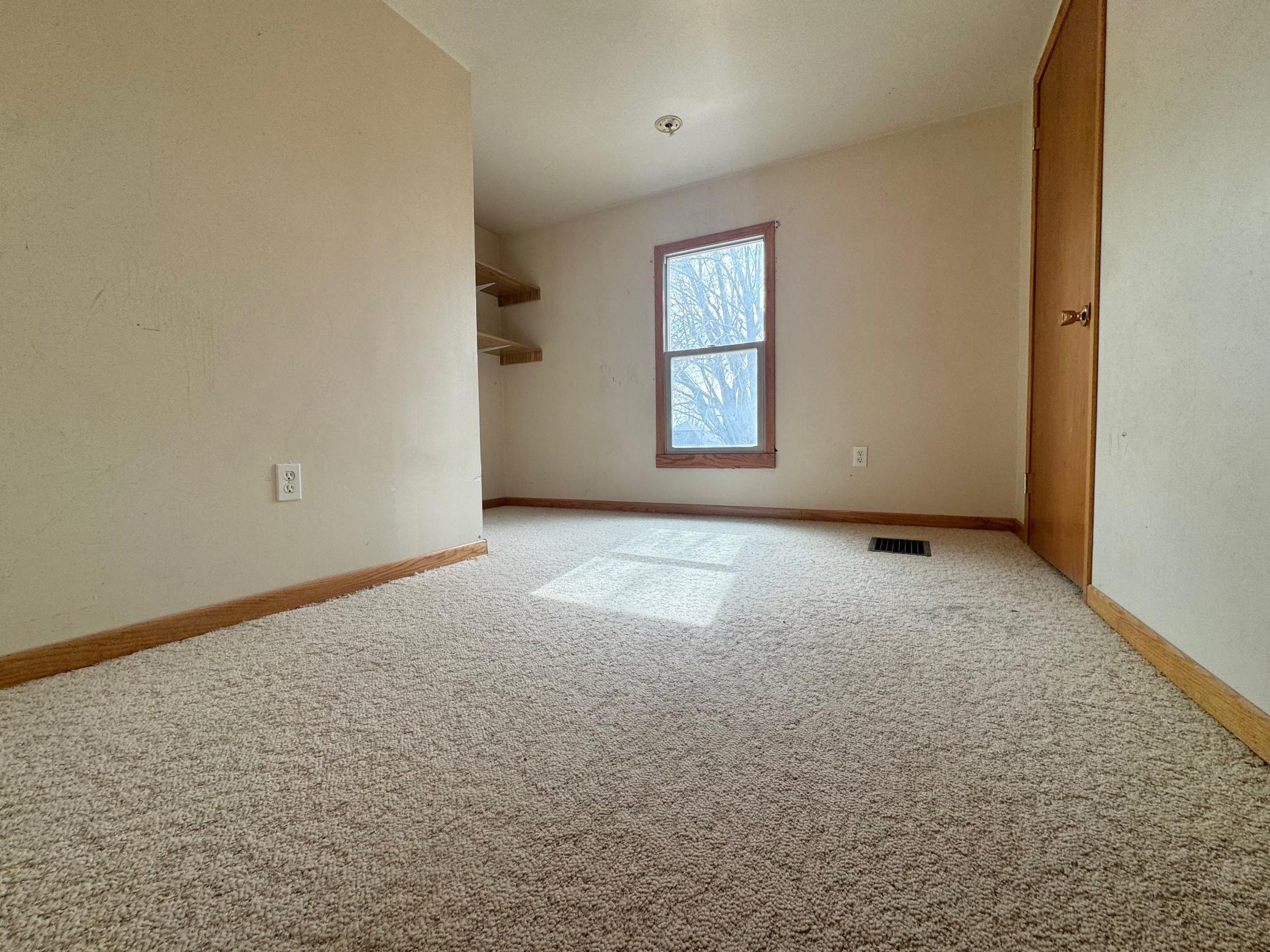 3rd bedroom with access to attic