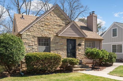 Pretty original stone facade