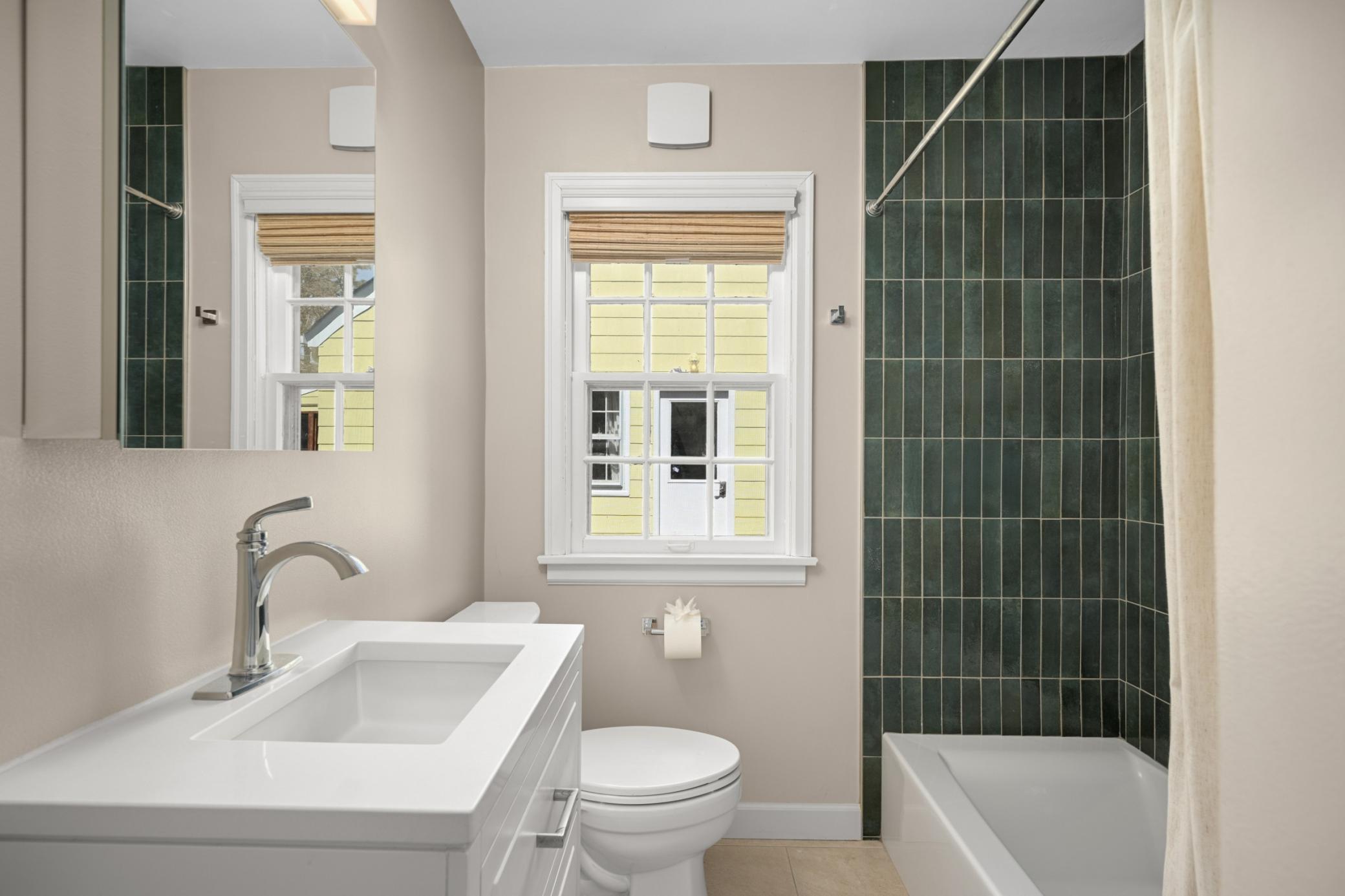 Stunning remodeled main-floor full bath