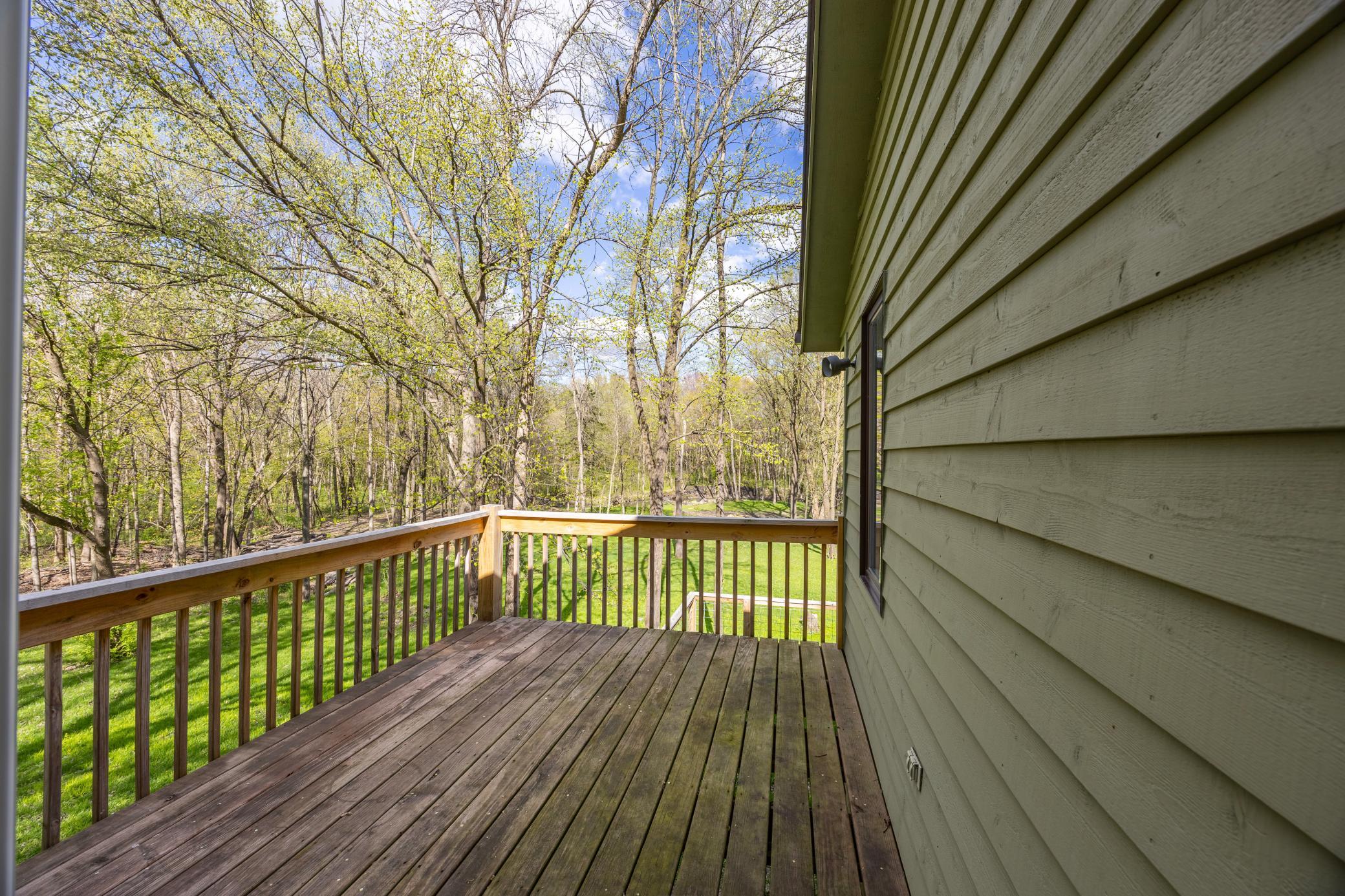 Deck off of Dining Room