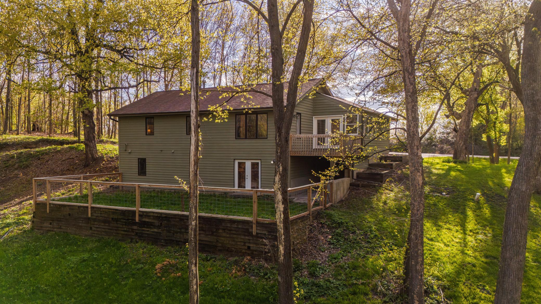 back view of home