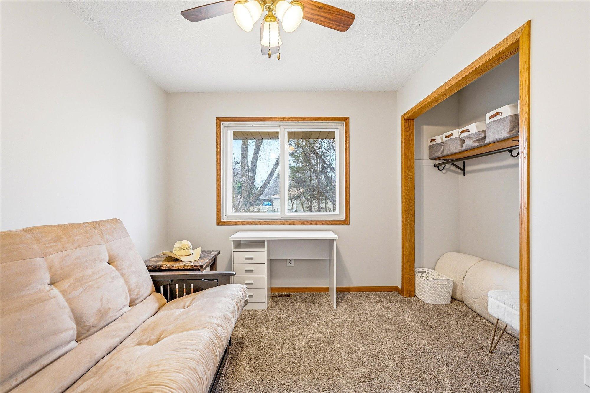 3rd bedroom on this level