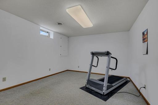 Basement Flex Room - Exercise Space - Office - or Add an Egress Window to Create 4th Bedroom 14 x 12