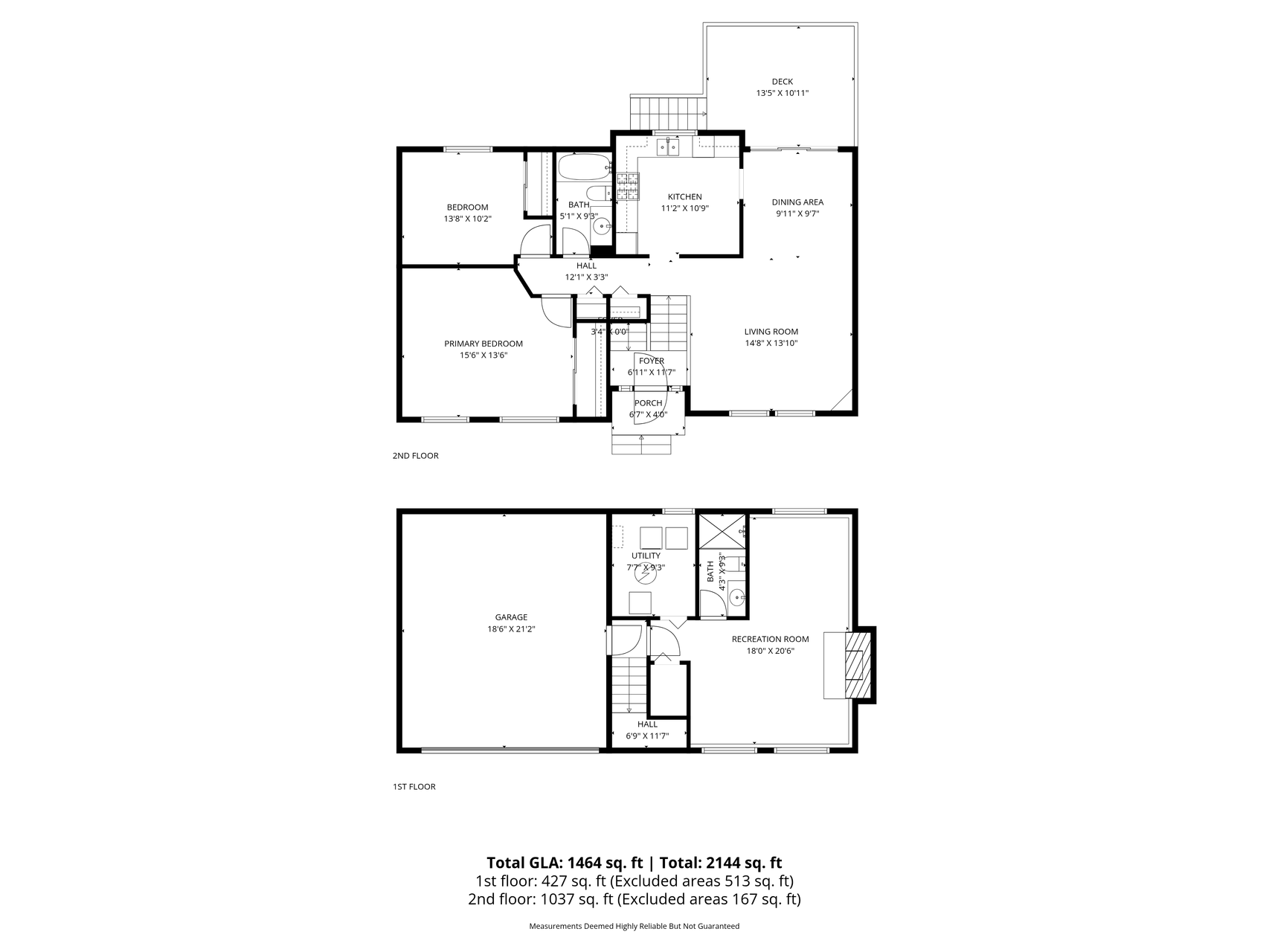 Entire home floor plan