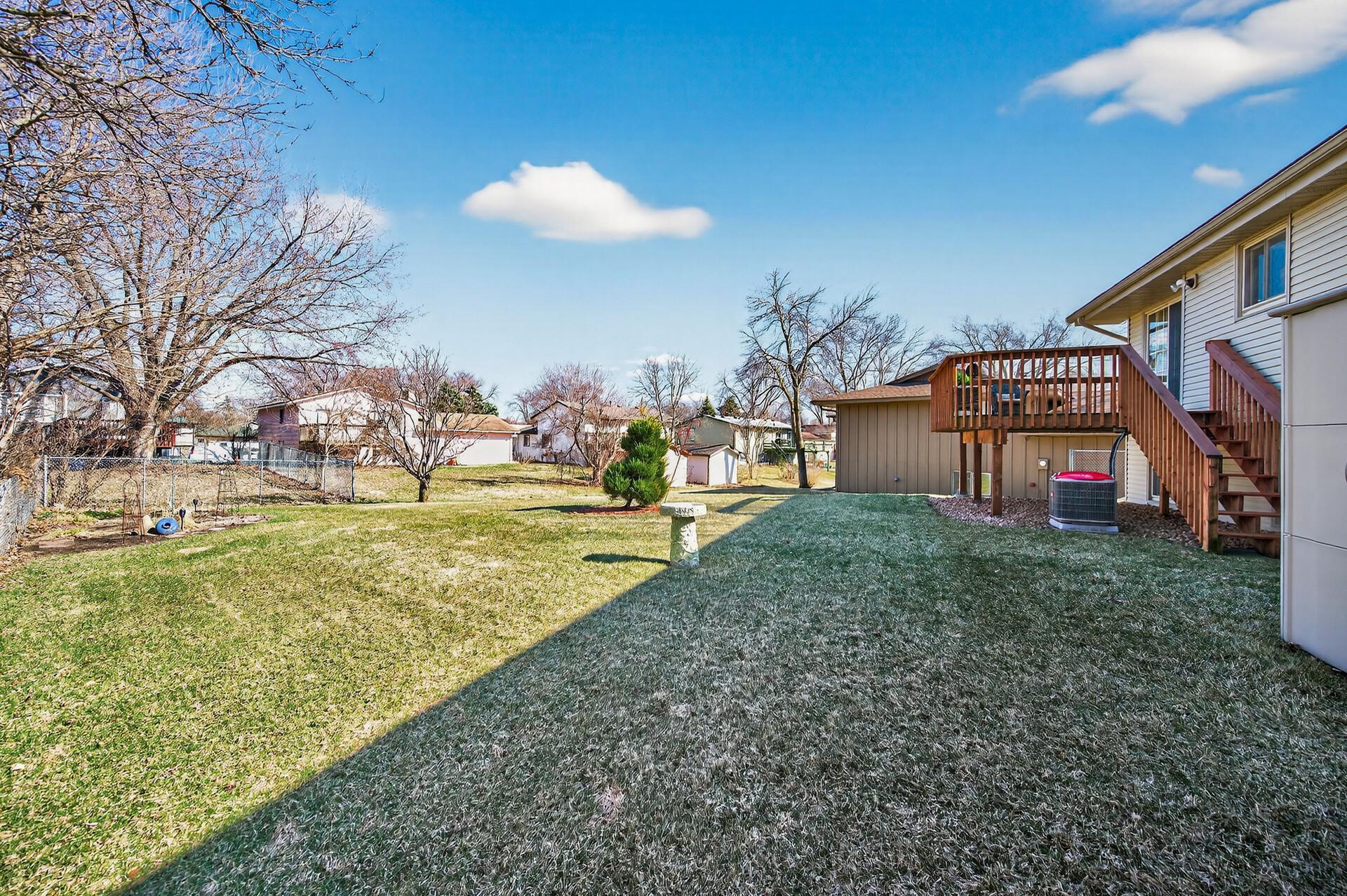 Full irrigation will easily maintain your spacious lawn! Perfect for yard games and entertaining as warm weather arrives.