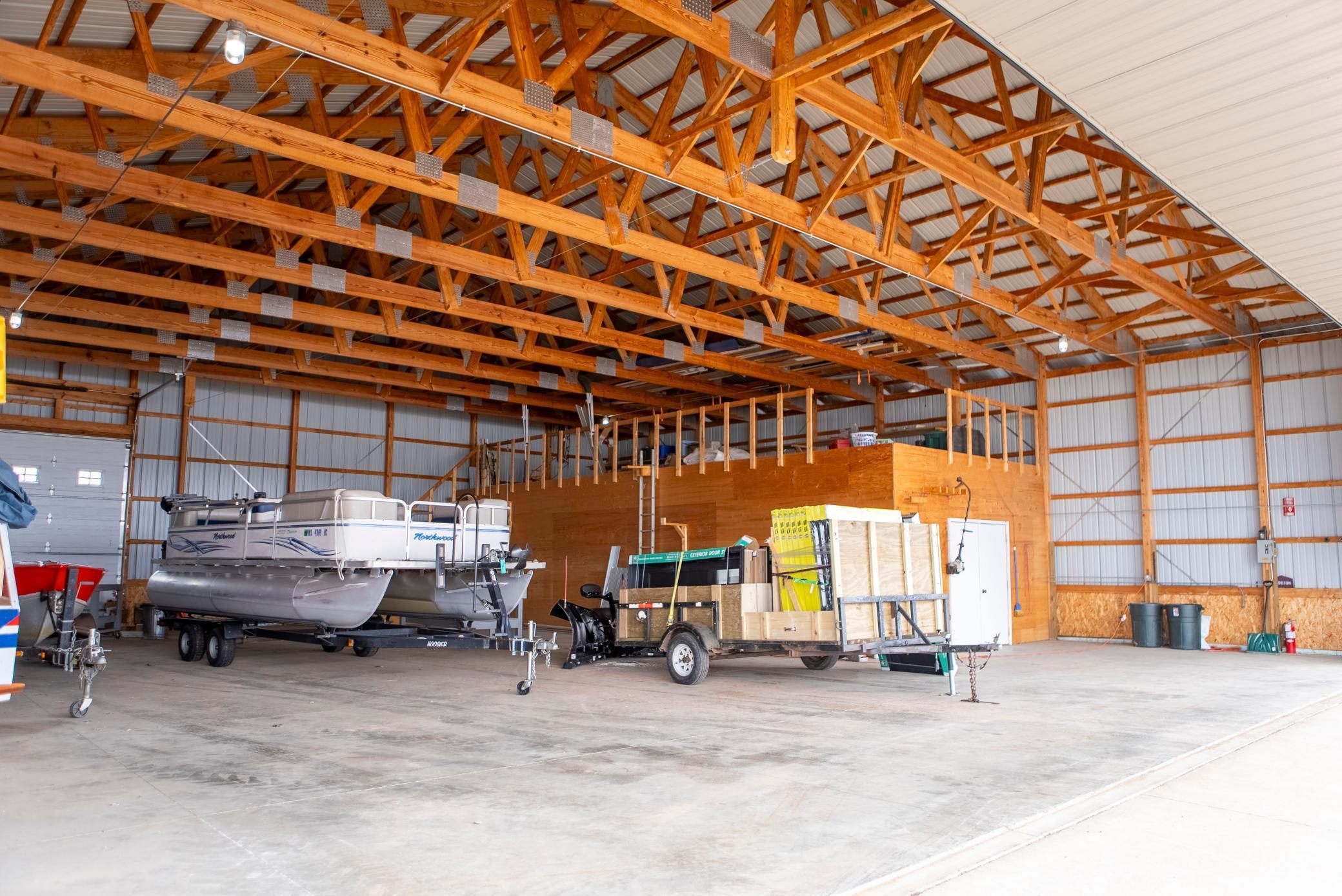 Two additional 3,600 sq ft hangars complete the property for aircraft storage, maintenance, or workshop.
