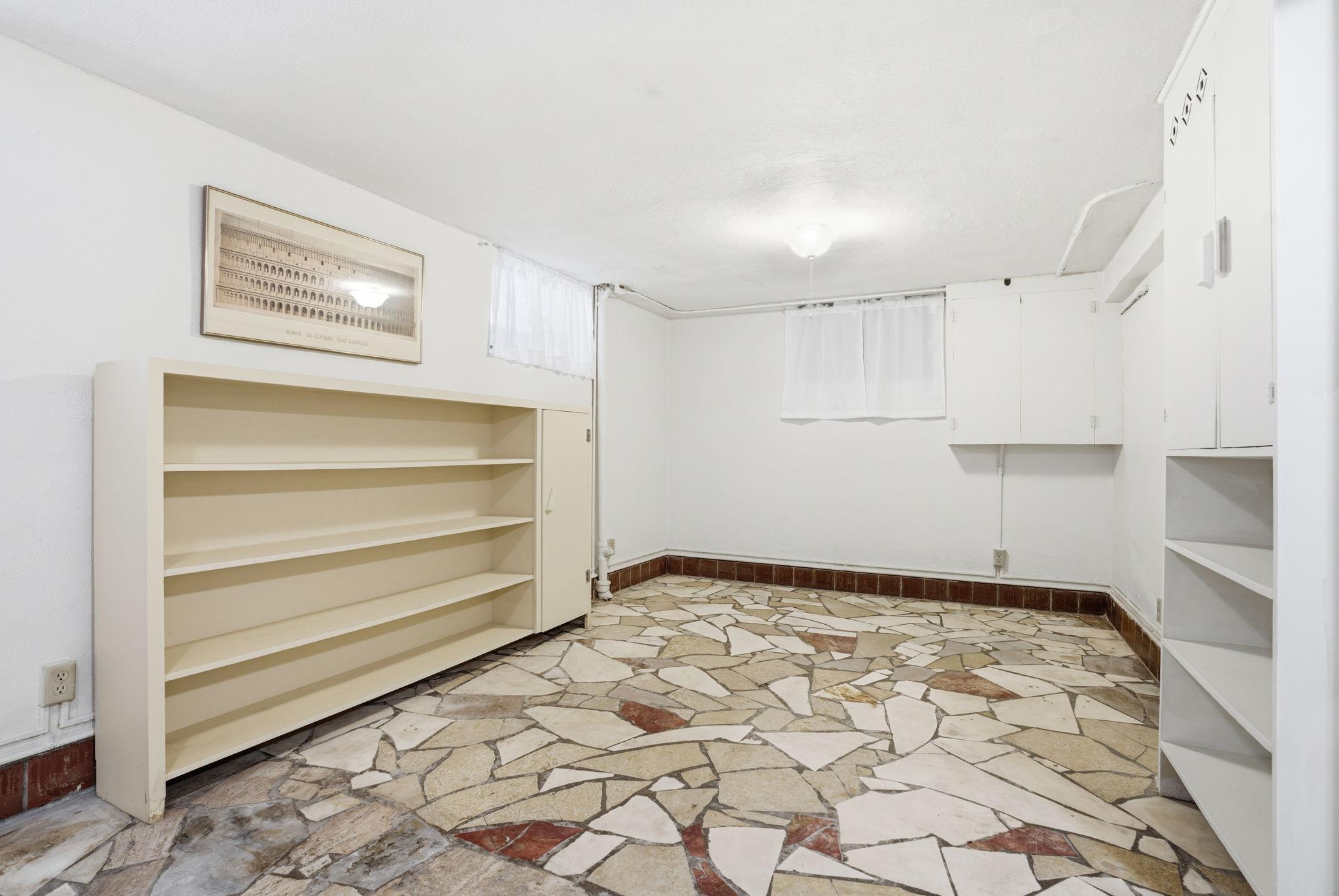 Great amount of space to let your imagination run wild