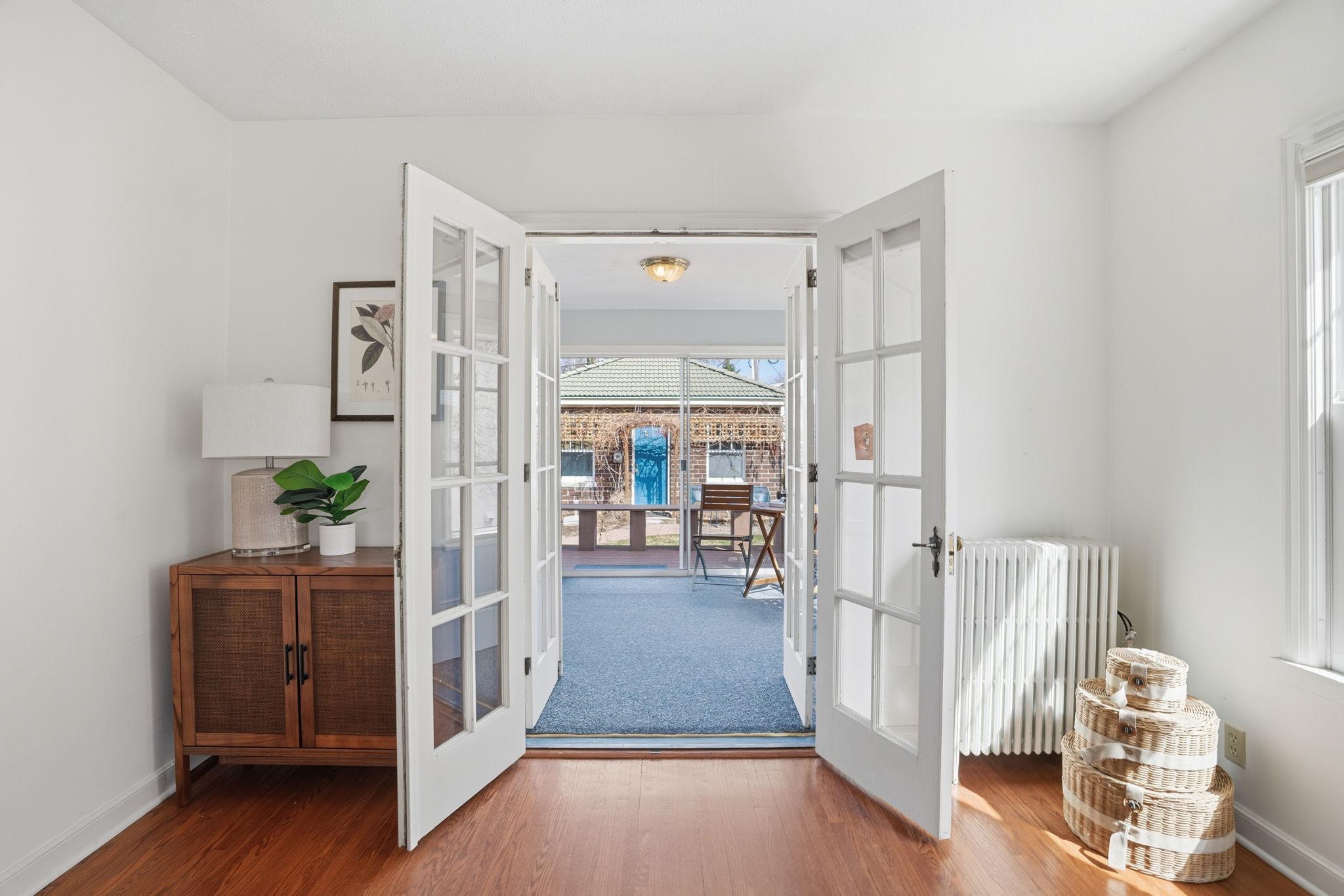 The circular layout lends itself to a comfortable feel