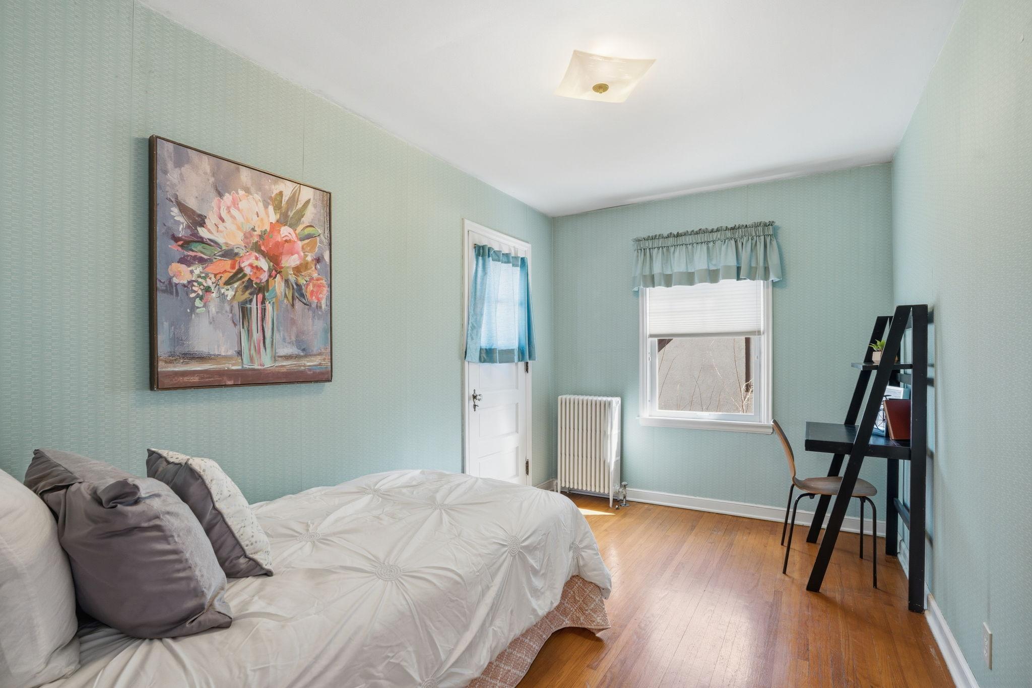 Third bedroom with access to large deck