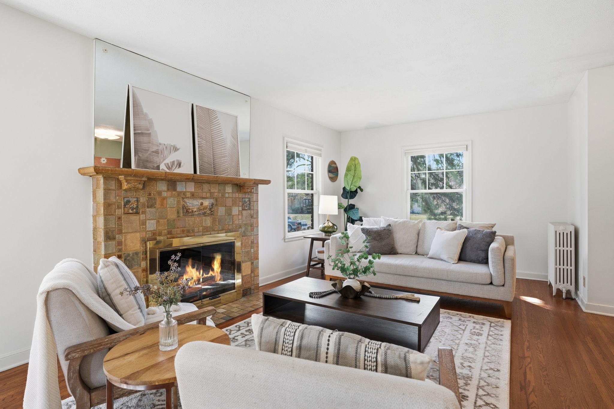 Windows have been updated thru-out the home