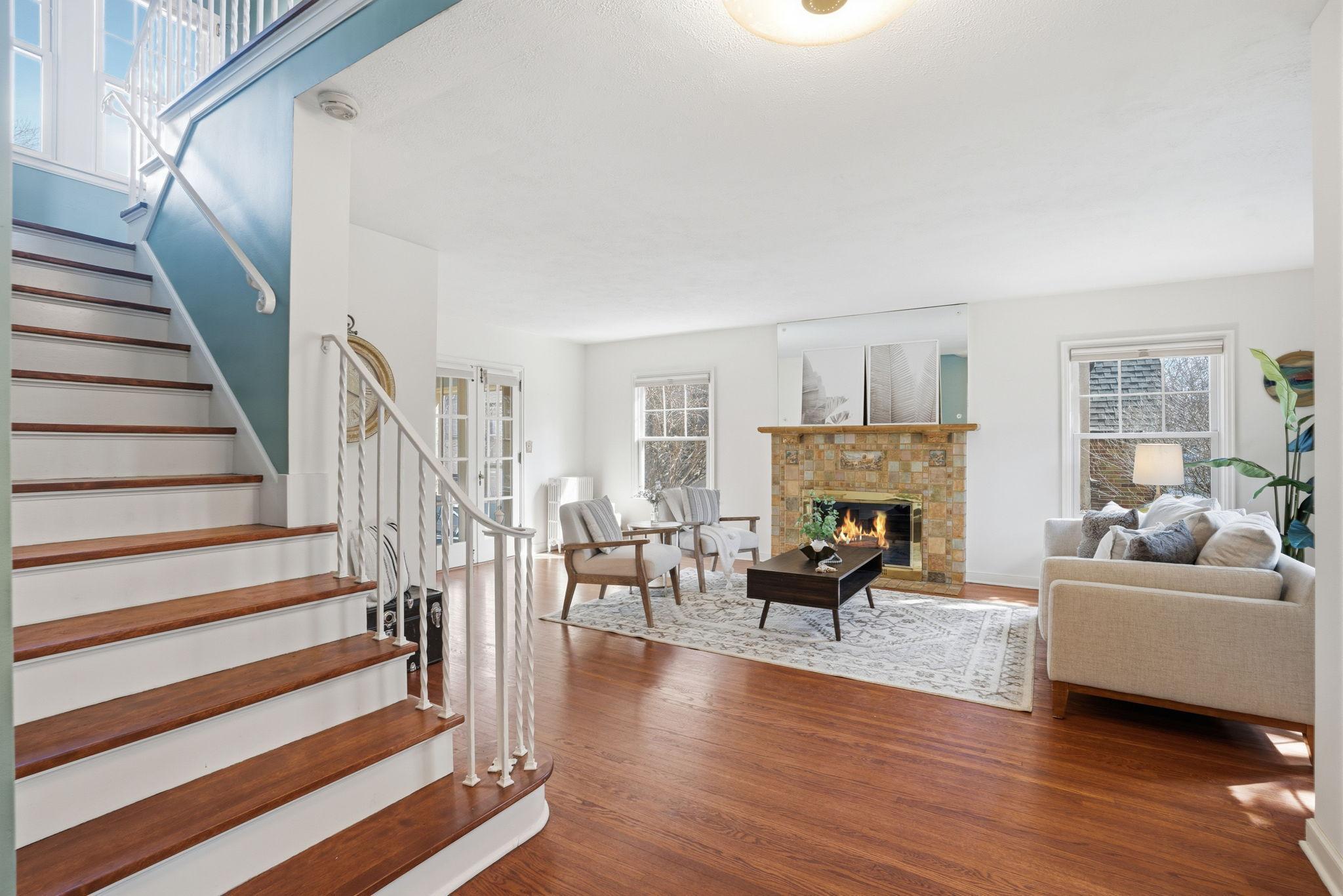 Beautiful hardwood floors