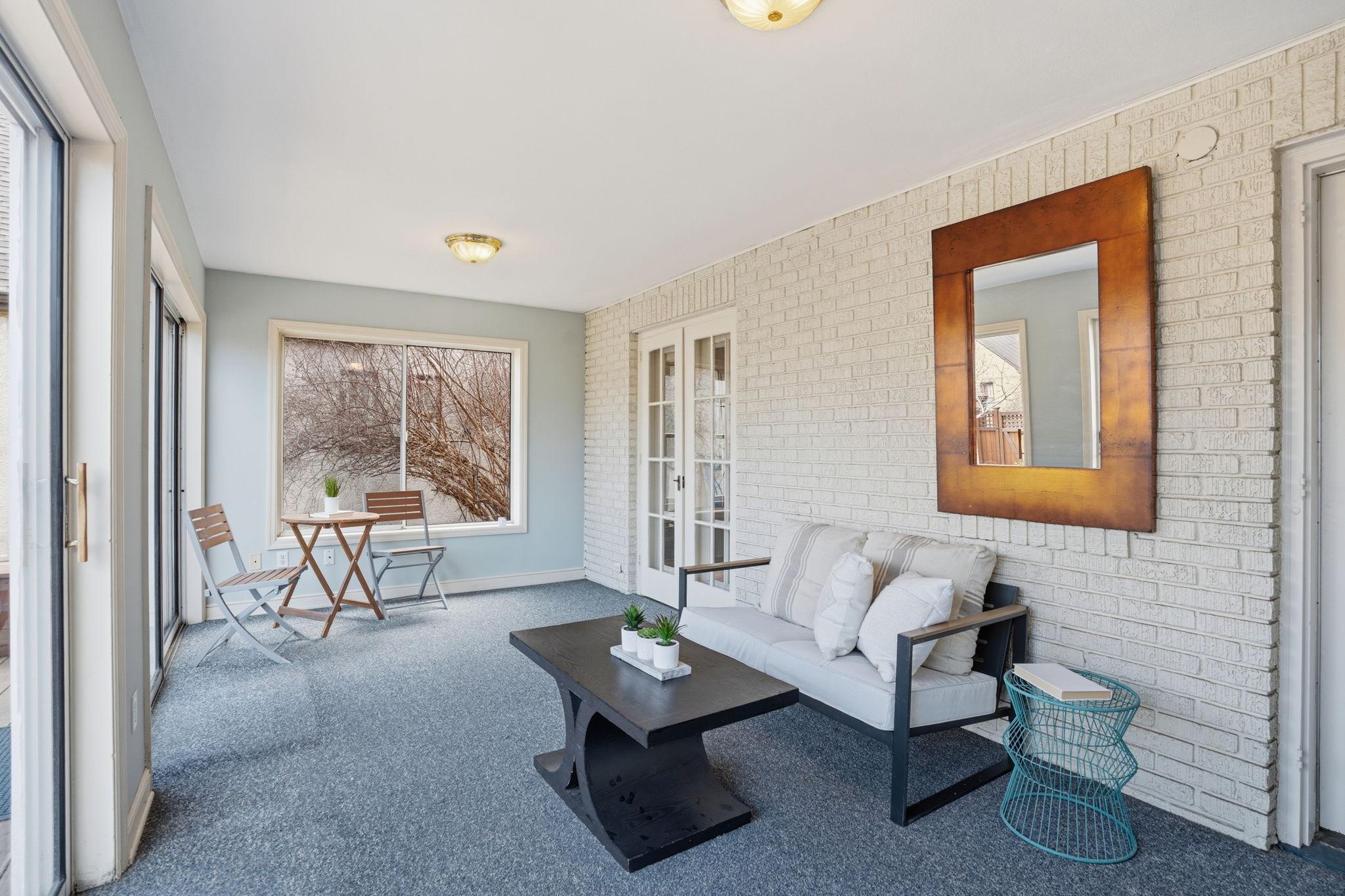 Imagine having your morning coffee here