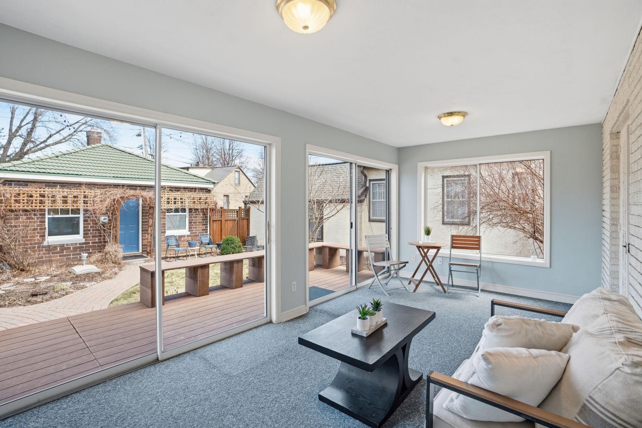 You'll love this three season porch