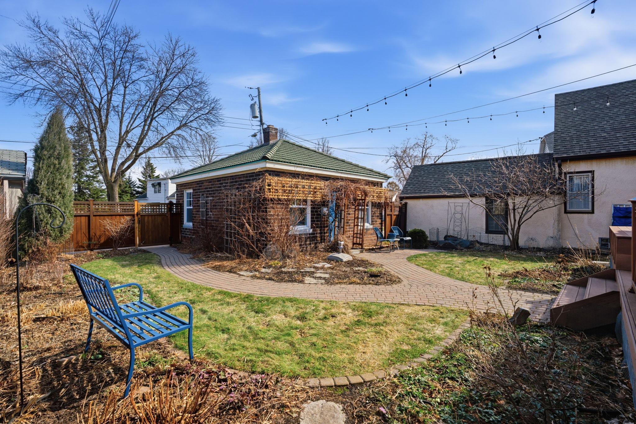 This backyard will continue to wake up and bloom into Spring and Summer seasons