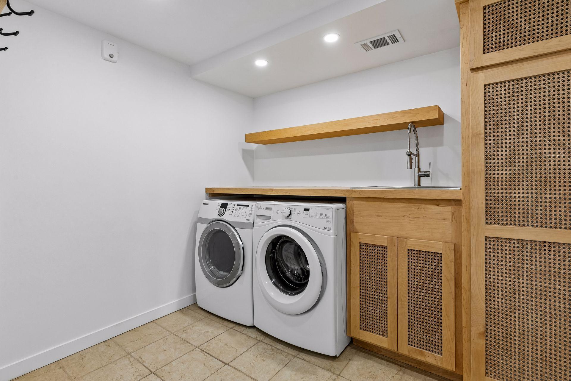 Brand new laundry room