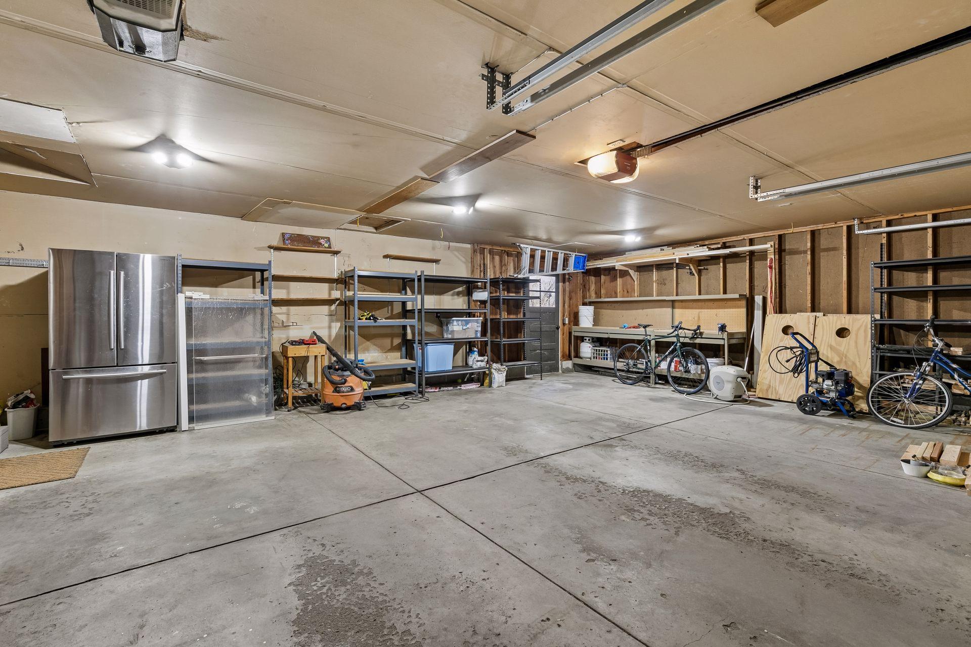 3-car attached garage