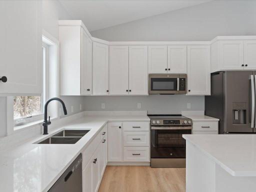 Custom Cabinets w/ Quartz Tops