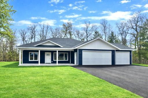 Photo for 15828 Old Stonebridge Trail, Brainerd, MN 56401 - listing #7036916 AI Rendering of Completed Yard & Driveway