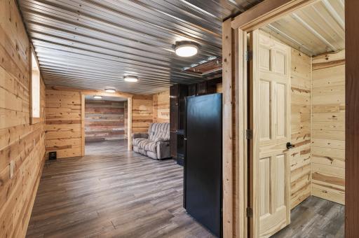 Great 16x40ft loft space in the upper level of the pole building