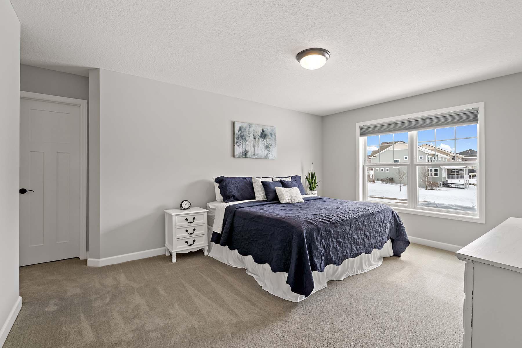 Fourth Upper-Level Bedroom– This bedroom suite offers ultimate privacy with a walk-in closet & dedicated 3/4 bathroom. With lovely views of the front yard, it makes an ideal guest suite, quiet den, or flexible space to meet your family's needs.