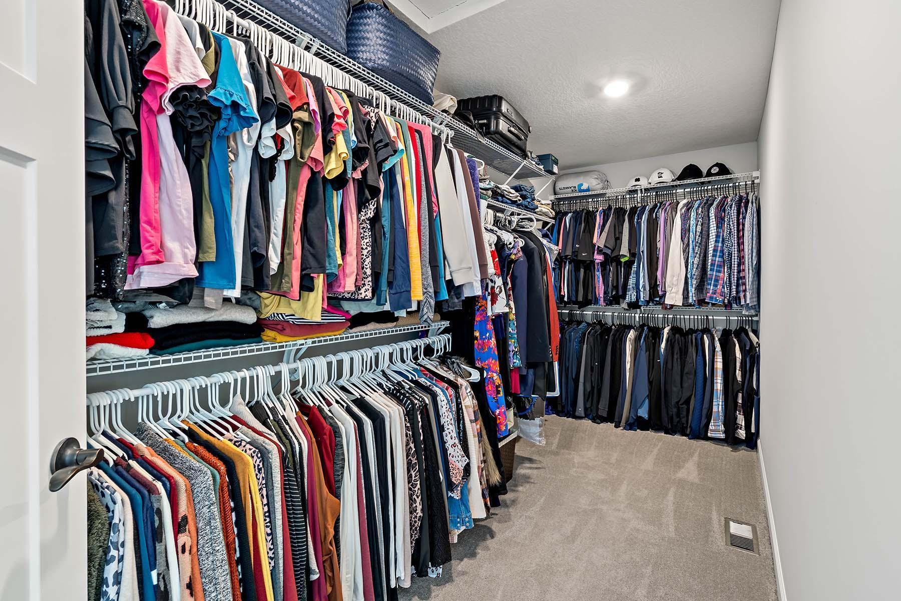 The primary ensuite includes a spacious walk-in closet designed to keep your wardrobe organized and accessible. With ample room for clothing, shoes, and accessories, it provides both convenience and a touch of luxury to your daily routine.