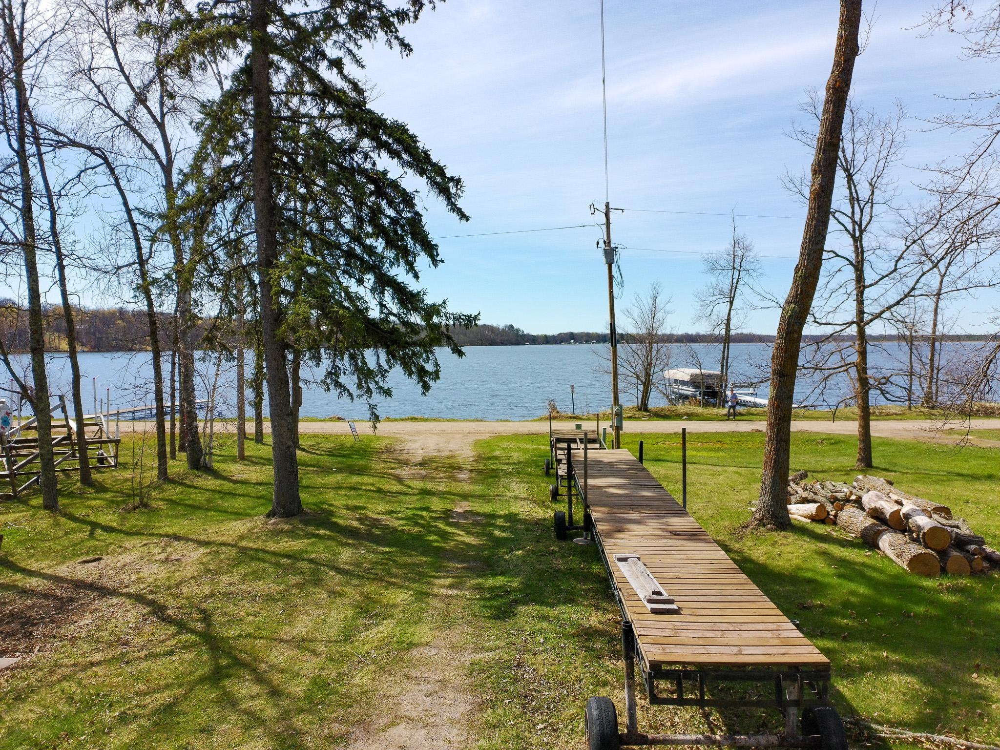 Dock included.