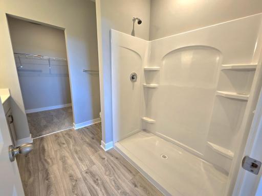 Harmony Primary Bathroom with large shower. Photos are of actual home. Colors and options may vary. Ask Sales Agent for details.