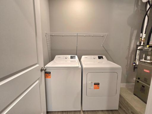 Harmony Laundry/Utility Room. Photos are of actual home. Colors and options may vary. Ask Sales Agent for details.
