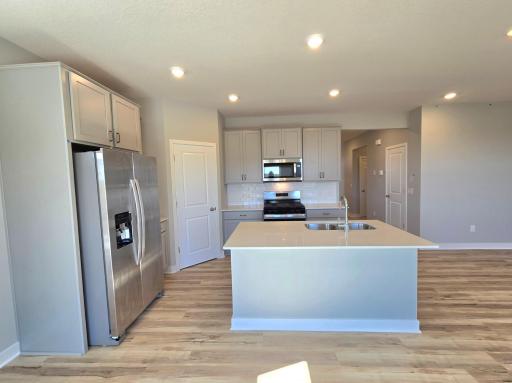 Harmony Kitchen. Photos are of actual home. Colors and options may vary. Ask Sales Agent for details.